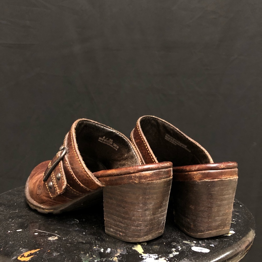 Born Leather Clogs - image 2